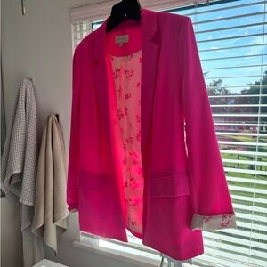 Women's hot Pink Blazer